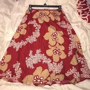 Floral skirt